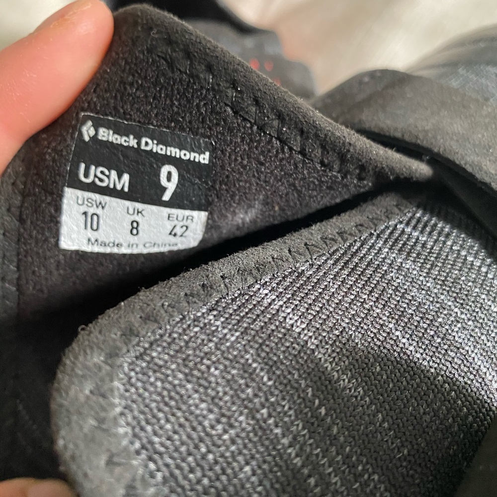 Black diamond Zone climbing shoes, 42.0 - Picture 4 of 5